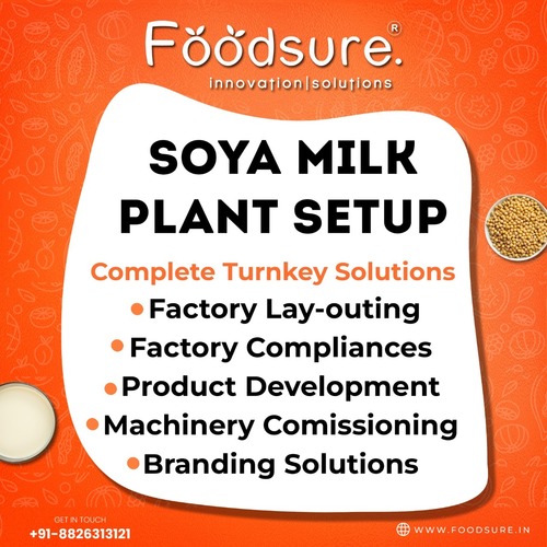 Soya Milk Plant Setup
