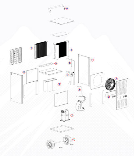 3500 Watt Dehumidifier