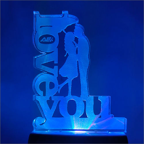 Acrylic LED Changing Night Lamp