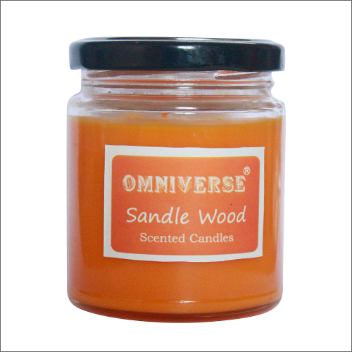 Sandle Wood Scented Jar Candle