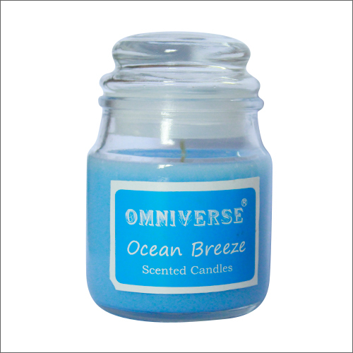 Ocean Breeze Scented Candle Size: Customised