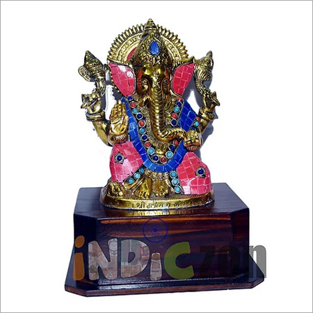 Brass Lord Ganesh Ji Statue