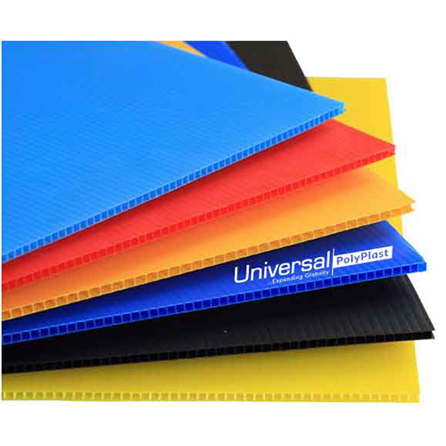 All Color PP Corrugated Sheet
