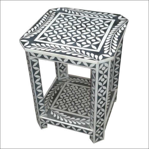 Bone Inlay Stool