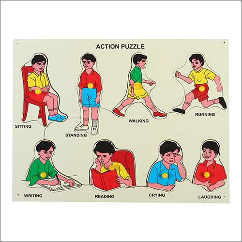 Body Action Wooden Puzzle
