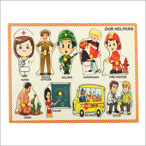 Community Helper Wooden Puzzle