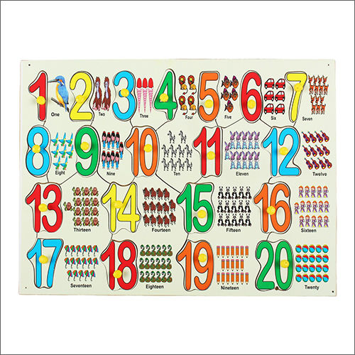 Number Wooden Puzzle For Kids