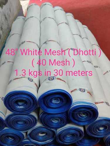 White Mesh Dhotti