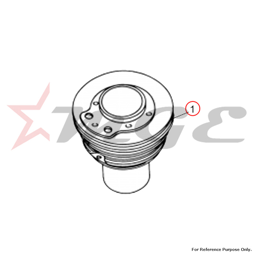 Cylinder Barrel Assembly For Royal Enfield - Reference Part Number - #801548