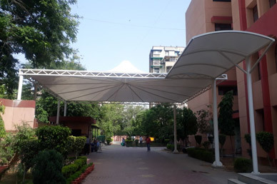 Entrance Canopy Structures.