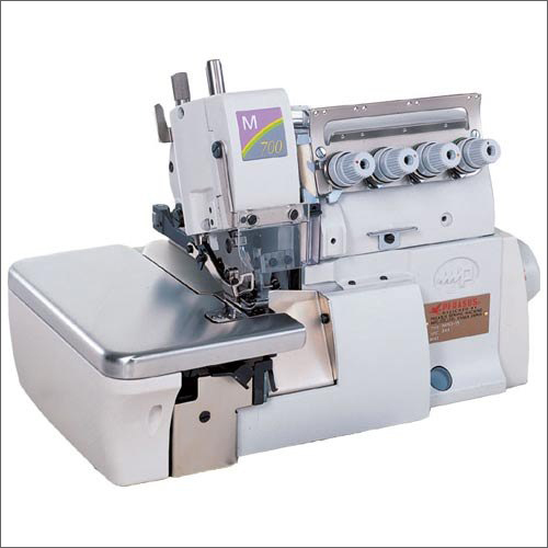 White Second Hand Pegasus M700 Overlock Sewing Machine