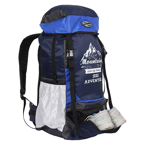 Adventure 55 L Hiking/ Trekking/ Camping/ Travelling Rucksack Backpack made with polyester