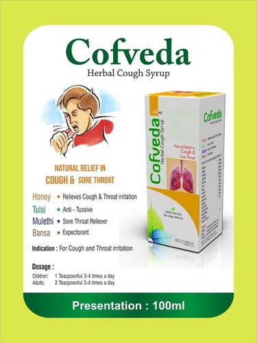 Cofveda Herbal Cough Syrup Storage: Dry Place