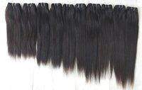 Temple Raw Black Straight Human Hair