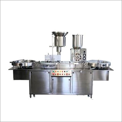 Automatic Injectable Powder Filling With Rubber Stoppering Machine
