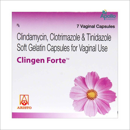 Clindamycin, Clotrimazole And Tinidazole Soft Gelatin Capsules For Vaginal Use