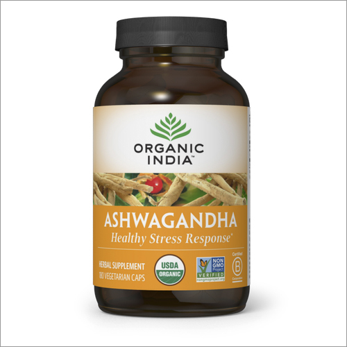 Herbal Ashwagandha Healthy Stress Response Capsules