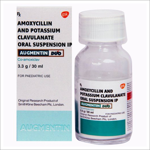 Amoxycillin And Potassium Clavulanate Oral Syrup IP