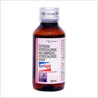100 ML Cetirizine Hydrochloride And Ambroxol Hydrochloride Syrup