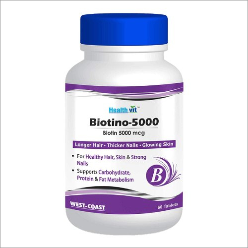 Herbal Biotino Tablets Age Group: Suitable For All