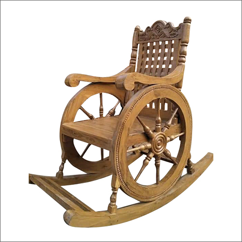 Antique Rocking Wooden Chair