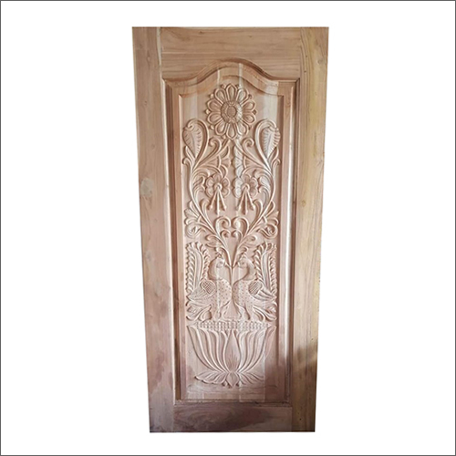 Engraved Wooden Door