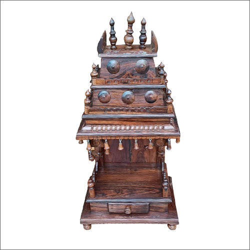 Eco-Friendly Antique Wooden Temple