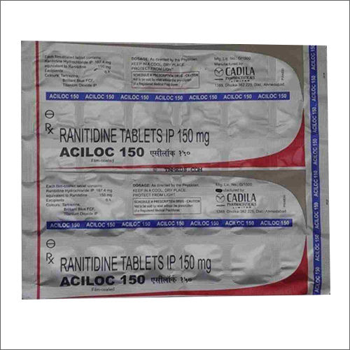 150mg Ranitidine Tablets Ip General Medicines