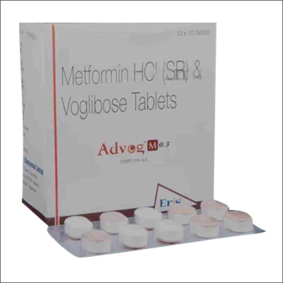Metformin HCL (SR) And Voglibose Tablets