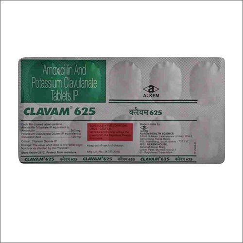 Amoxicillin And Potassium Clavulanate Tablets IP_1