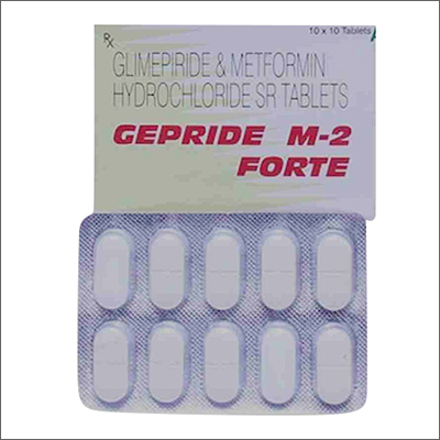 Glimepiride And Metformin Hydrochloride SR Tablets