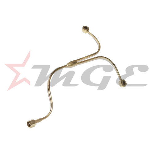 Rocker Oil Pipe Complete For Royal Enfield - Reference Part Number - #144594/a - Material: As Per Photo