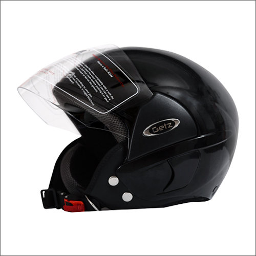 Getz Play Open Face Black Helmet