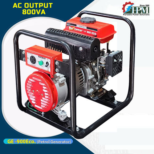 800 VA Petrol Generator Model GE 900ECo Recoil Start