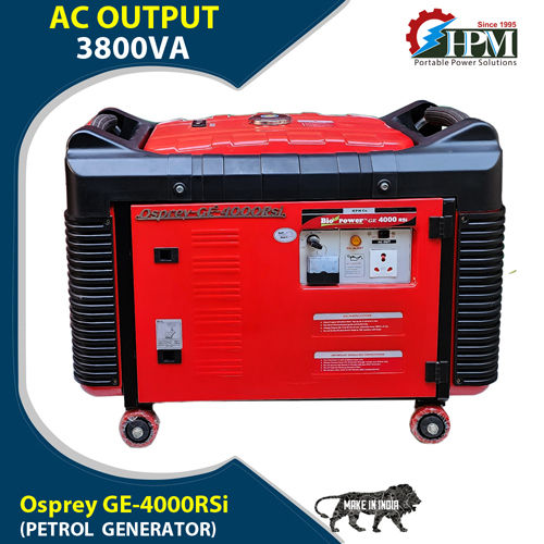 Petrol Generator 4 KVA Model Osprey GE-4000RSi Recoil and Self Start