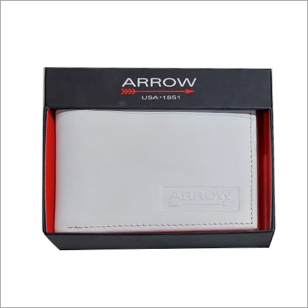 Leather White Wallet