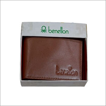 Benetton Brown Leather Wallet