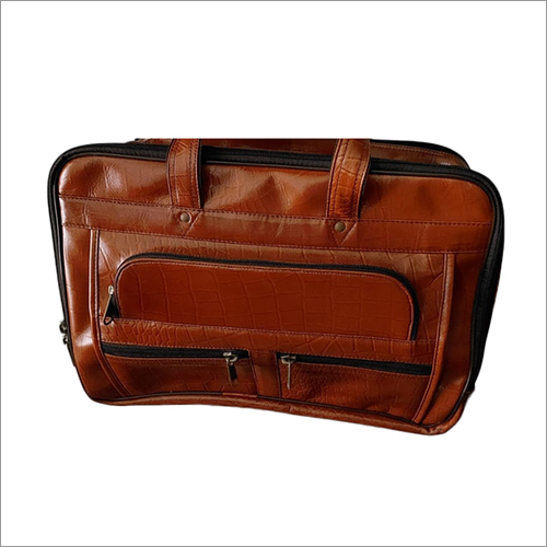 Dark Brown Leather Office Bag