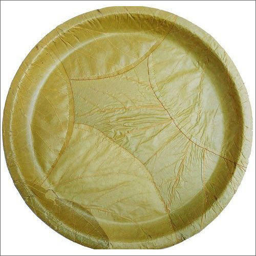 Brown 12 Inch Disposable Plate