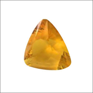 Golden Triangular Shape Citrine