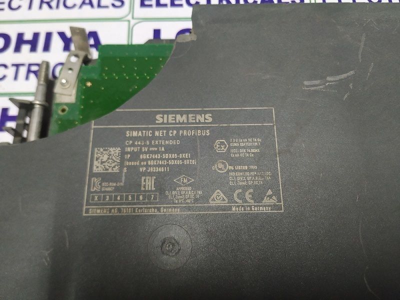SIEMENS S7-400 CPU 6GK7443-5DX05-0XE1