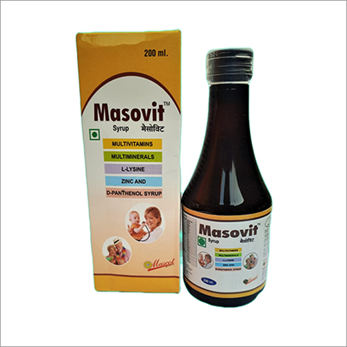 200 Ml Multivitamins, Multiminerals, LLysine, Zinc Syrup General