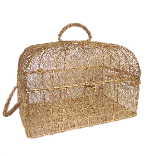 Metal Wire Basket Trunk