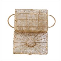 Metal Wire Basket Trunk