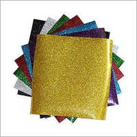 Heat Transfer Vinyl Glitter Sheet - Print Type: Plain