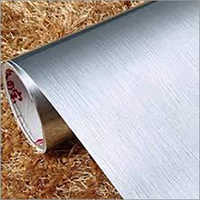 Silver Waterproof Brush Finish Foil - Hardness: Soft