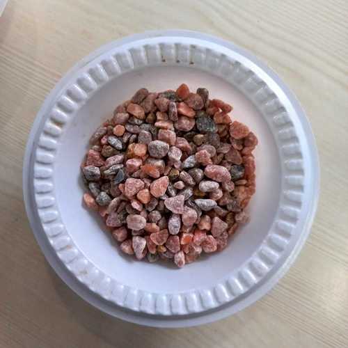 dark pink rare stone crushed water wash grit wash chips