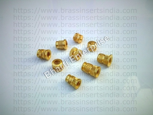 Brass Helical Knurling Inserts