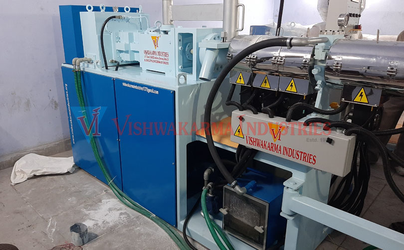 PVC Twin Screw Conduit Pipe Extrusion Line