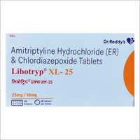 Amitriptyline Hydrochloride (ER) And Chlordiazepoxide Tablets